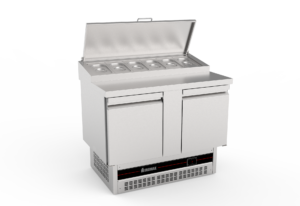 Preparation Stations with Stainless Steel Top - INOMAK Refrigerators - 4