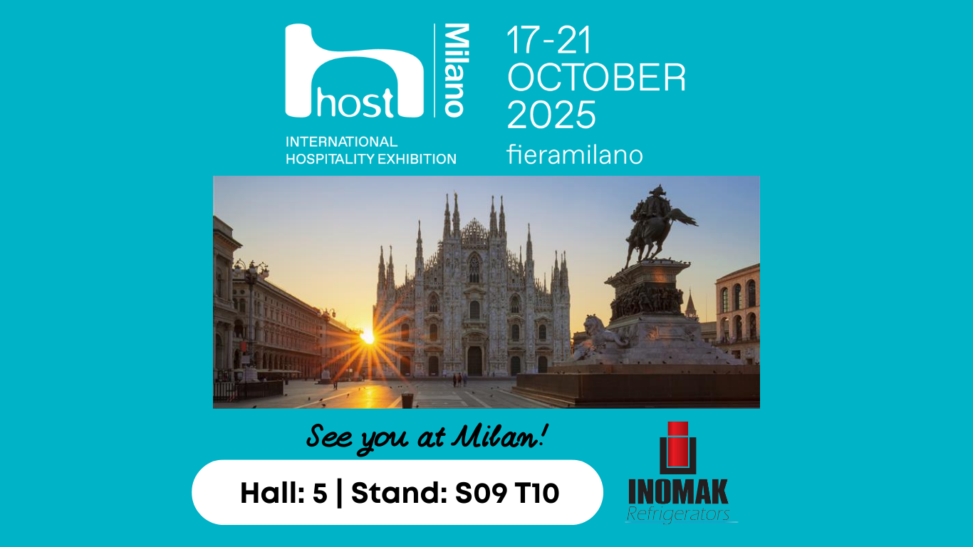 INOMAK Refrigerators at Host Milan 2025 – Innovation that Stands